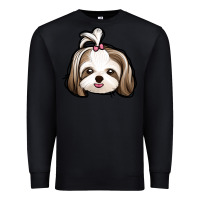 Black shih tzu Premium Sweatshirt - Jasminsmagicworld