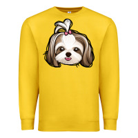 Lemon shih tzu Premium Sweatshirt - Jasminsmagicworld