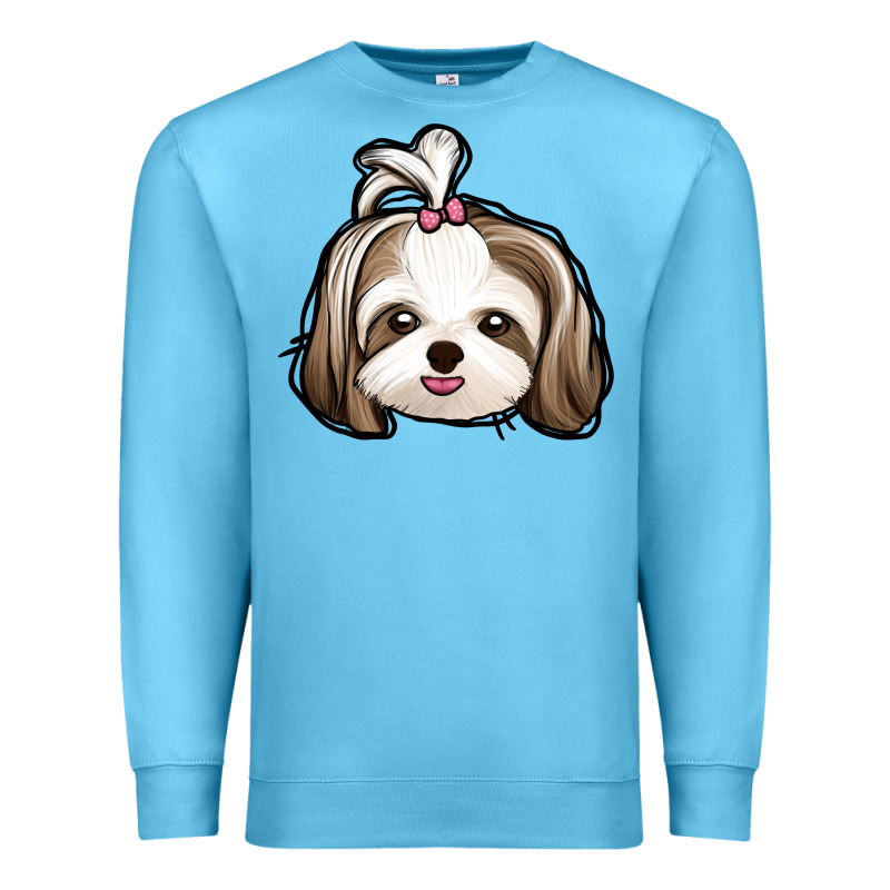 Shih Tzu Premium Sweatshirt by Jasminsmagicworld | Teevron