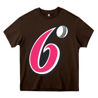Chocolate Brown the-sydney-sixers-merch Heavy Core Tee - linhVisuals