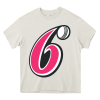 Cream the-sydney-sixers-merch Heavy Core Tee - linhVisuals