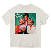 Cream golden the girls Heavy Core Tee - linhVisuals