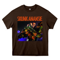 Chocolate Brown skunk anansie Heavy Core Tee - linhVisuals