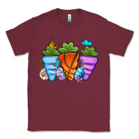 Burgundy Basketball Easter sports carrots Classic Tee - OliviaCreatesArt