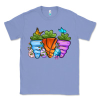 Colony Blue Basketball Easter sports carrots Classic Tee - OliviaCreatesArt