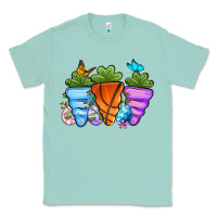 Seafoam Basketball Easter sports carrots Classic Tee - OliviaCreatesArt