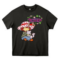 Asphalt strawberry shortcake and cat Heavy Core Tee - linhVisuals