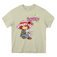 Strawberry Shortcake And Cat Heavy Core Tee | Teevron