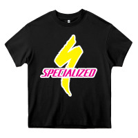 Black Specialized Bikes Bicycle Heavy Core Tee - linhVisuals