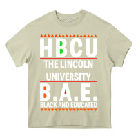 Mossy hbcu the lincoln university black and educated black classic Heavy Core Tee - linhVisuals