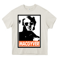 Cream macgyver Heavy Core Tee - linhVisuals