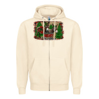 Sandshell donkey christmas Zipper Hoodie - Jasminsmagicworld