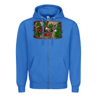 True Royal donkey christmas Zipper Hoodie - Jasminsmagicworld