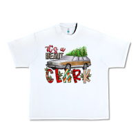 White Its Beaut Clark Urban Heavy Tee - CowhideDigitalArt