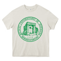 Cream University of Puerto Rico Mayagüez Heavy Core Tee - linhVisuals