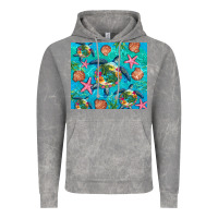 Cloud Rock Turtle summer seashells starfish seaweed Vintage Hoodie - Artiststas