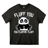 Asphalt panda cub fluff you giant panda Heavy Core Tee - linhVisuals