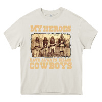 Cream my heroes have always killed cowboys retro Heavy Core Tee - linhVisuals