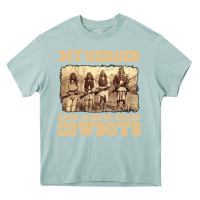 Arona my heroes have always killed cowboys retro Heavy Core Tee - linhVisuals