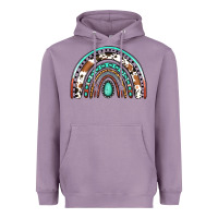 Lavender Western Rainbow Heavyweight Hoodie - Jasminsmagicworld