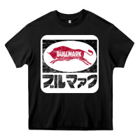 Black bullmark Heavy Core Tee - linhVisuals