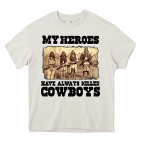 Cream my heroes have always killed cowboys retro Heavy Core Tee - linhVisuals