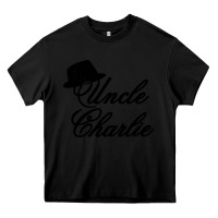 Black charlie wilson music Heavy Core Tee - linhVisuals