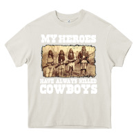 Cream my heroes have always killed cowboys retro Heavy Core Tee - linhVisuals