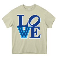 Mossy villanova love Heavy Core Tee - linhVisuals