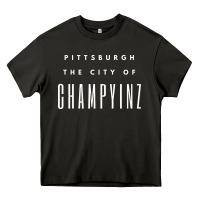 Pittsburgh City Of Champyinz Steel City Heavy Core Tee | Teevron