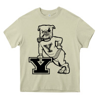 Mossy yale vintage Heavy Core Tee - linhVisuals