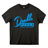 Asphalt double deuce bar Heavy Core Tee - linhVisuals