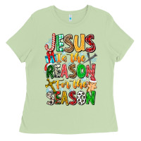 Matcha jesus is the reason for the season Ladies Tee - CowhideDigitalArt