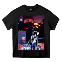 Black concert juice amazing Heavy Core Tee - linhVisuals