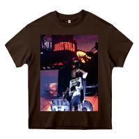 Chocolate Brown concert juice amazing Heavy Core Tee - linhVisuals
