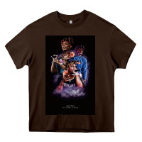 Chocolate Brown rap music juice Heavy Core Tee - linhVisuals