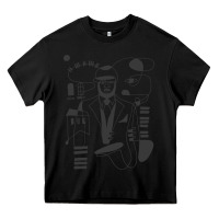 Black gregory porter jazz music Heavy Core Tee - linhVisuals