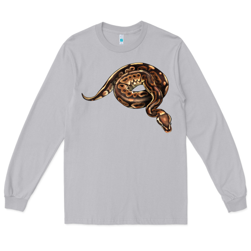Royal Ball Python Illustrations Long Sleeve Tee by LillyAllenDesigns | Teevron