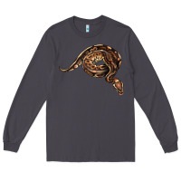 Smoke Royal Ball Python Illustrations Long Sleeve Tee - LillyAllenDesigns