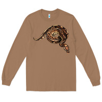 Toasted Coconut Royal Ball Python Illustrations Long Sleeve Tee - LillyAllenDesigns