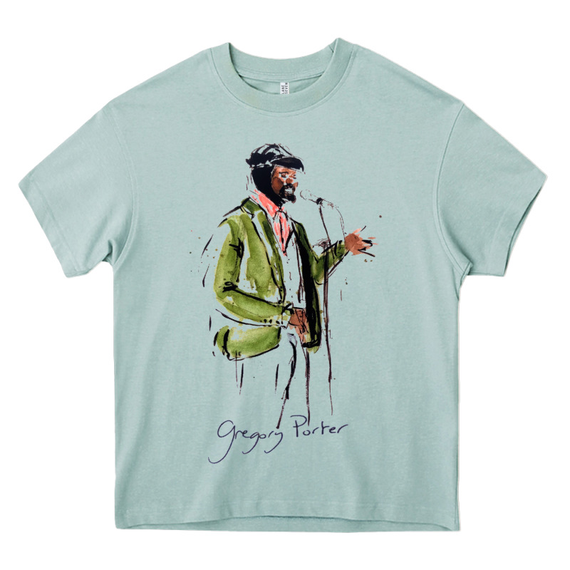 Gregory Porter Jazz Music Heavy Core Tee by linhVisuals | Teevron