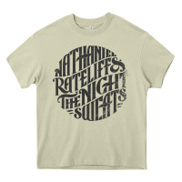 Mossy nathaniel rateliff müsïc Heavy Core Tee - linhVisuals