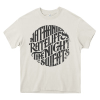 Cream nathaniel rateliff müsïc Heavy Core Tee - linhVisuals