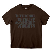 Chocolate Brown nathaniel rateliff müsïc Heavy Core Tee - linhVisuals