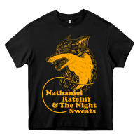 Black nathaniel rateliff müsïc Heavy Core Tee - linhVisuals