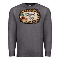 Charcoal Heather Blessed Gigi Premium Sweatshirt - Jasminsmagicworld