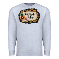 Heather Grey Blessed Gigi Premium Sweatshirt - Jasminsmagicworld