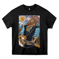 Black nathaniel rateliff müsïc Heavy Core Tee - linhVisuals