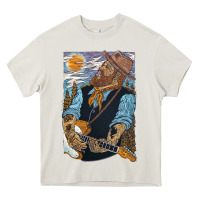 Cream nathaniel rateliff müsïc Heavy Core Tee - linhVisuals