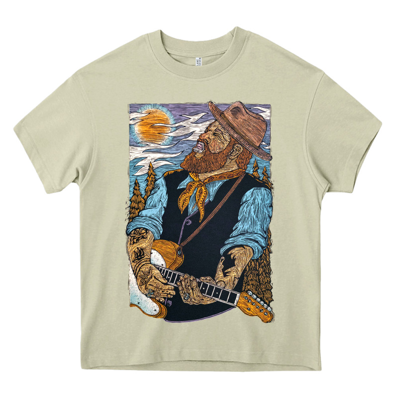 Nathaniel Rateliff Müsïc Heavy Core Tee by linhVisuals | Teevron